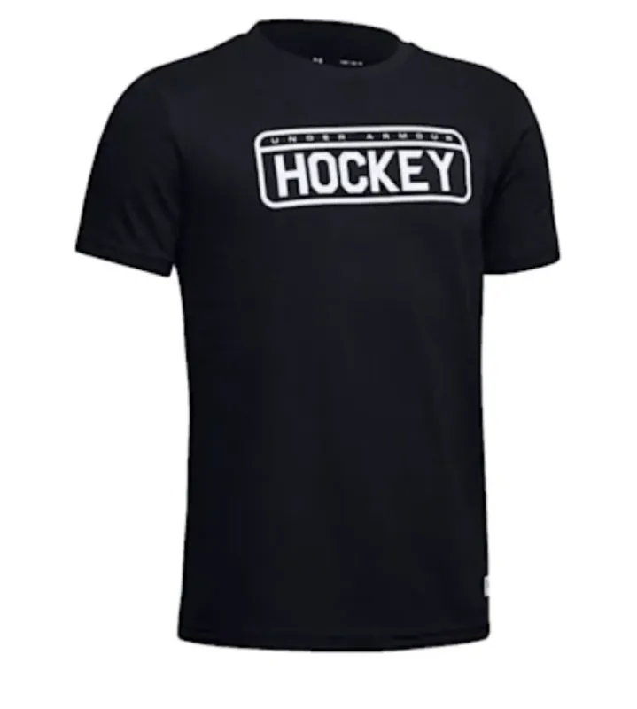 UA Hockey Wordmark Tee